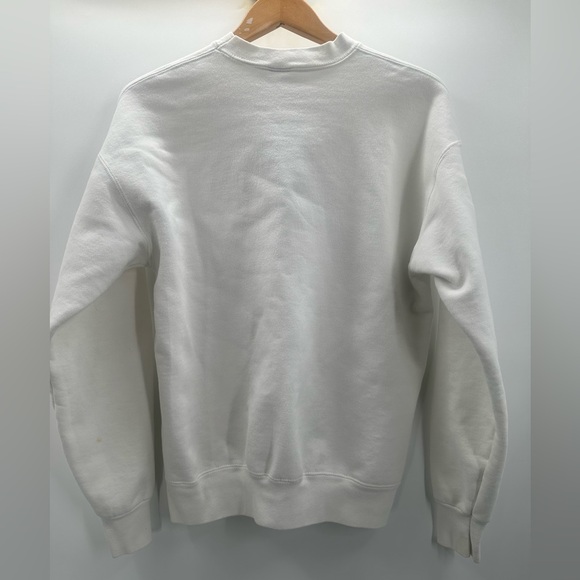 VINTAGE Embroidered San Fran Golden Gate Bridge Rainbow Sweatshirt 90s LG - Picture 4 of 13